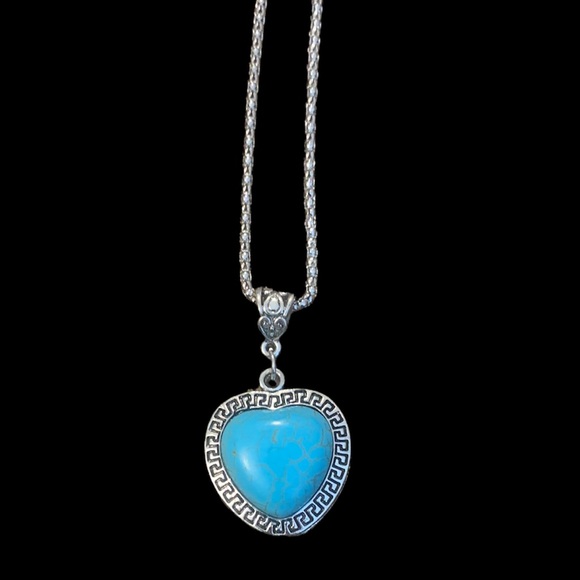 Jewelry - Semiprecious Stone Heart Necklace